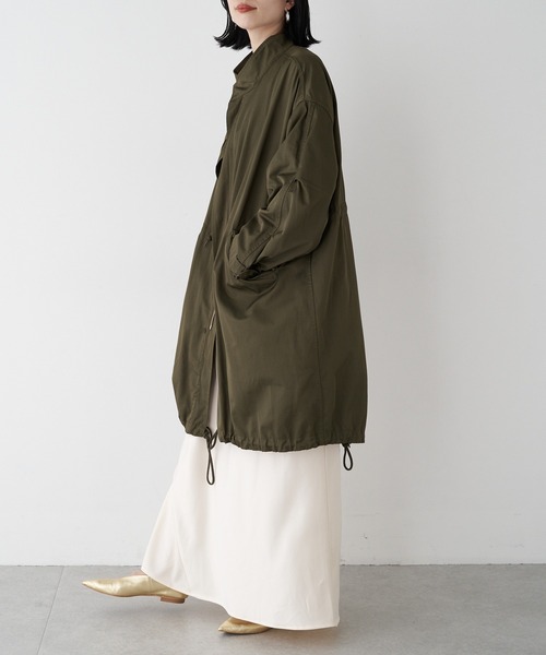 SHENERY（シーナリー）の「モッズコート（モッズコート・レディース・ライトグレー/カーキ/ブラック・38/36）」の7枚目の写真