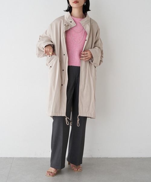 SHENERY（シーナリー）の「モッズコート（モッズコート・レディース・ライトグレー/カーキ/ブラック・38/36）」の14枚目の写真