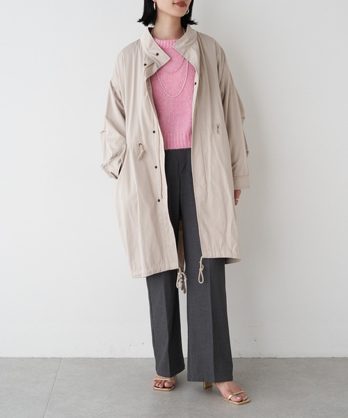 SHENERY（シーナリー）の「モッズコート（モッズコート・レディース・ライトグレー/カーキ/ブラック・38/36）」の13枚目の写真