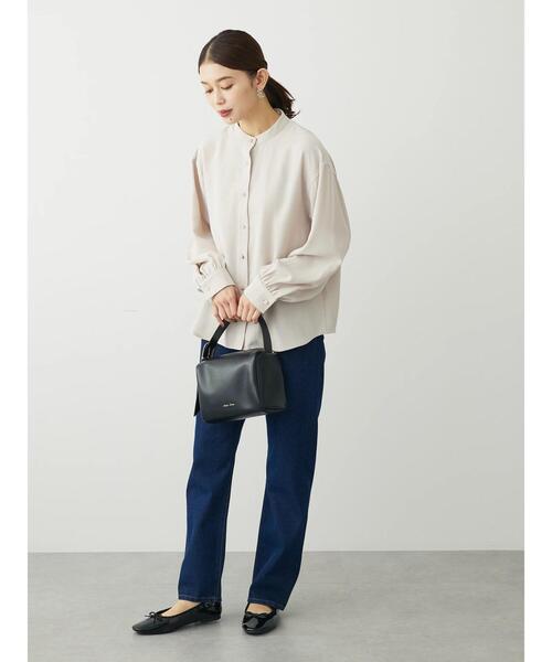 Green　Parks（グリーンパークス）の「ストレートデニムパンツ（デニムパンツ・レディース・インディゴブルー/ワンウォッシュ・L/M/S）」の12枚目の写真