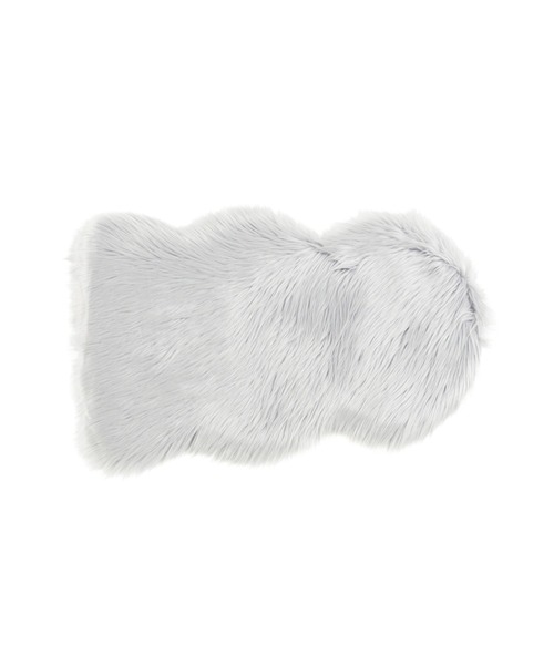 Francfranc（フランフラン）の「ファーモラグ S 900×500 グレー（ラグ