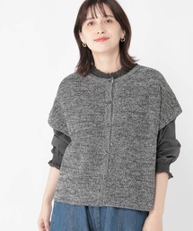 studio CLIP | 5ゲージミックスヤーンフレンチカーディガン(カーディガン/ボレロ)