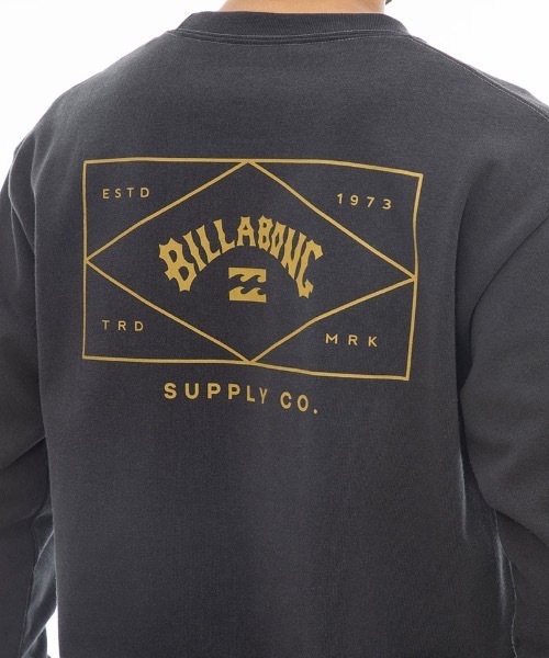BILLABONG（ビラボン）の「BILLABONG メンズ 【BAD DOG】 WORK LS ロンＴ 【2023年秋冬モデル】/ビラボンアーチブランドロゴバックプリントロングスリーブTシャツ（Tシャツ/カットソー・メンズ・ブラック/ダークグリーン/オフホワイト・MEDIUM/LARGE/X-LARGE）」の13枚目の写真
