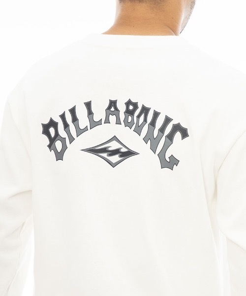 BILLABONG（ビラボン）の「BILLABONG メンズ 【BAD DOG】 WORK LS ロンＴ 【2023年秋冬モデル】/ビラボンアーチブランドロゴバックプリントロングスリーブTシャツ（Tシャツ/カットソー・メンズ・ブラック/ダークグリーン/オフホワイト・MEDIUM/LARGE/X-LARGE）」の8枚目の写真