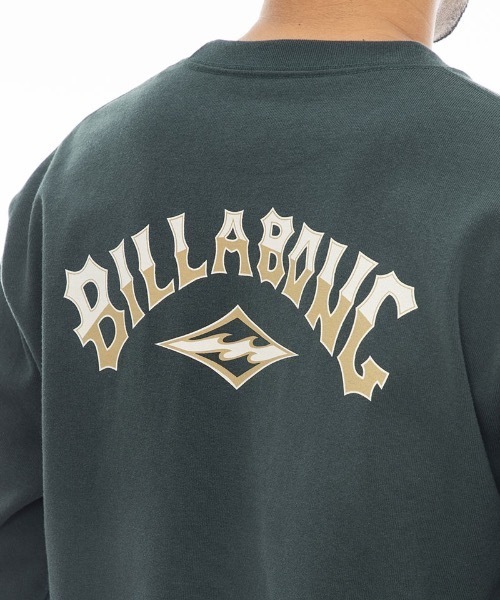 BILLABONG（ビラボン）の「BILLABONG メンズ 【BAD DOG】 WORK LS ロンＴ 【2023年秋冬モデル】/ビラボンアーチブランドロゴバックプリントロングスリーブTシャツ（Tシャツ/カットソー・メンズ・ブラック/ダークグリーン/オフホワイト・MEDIUM/LARGE/X-LARGE）」の17枚目の写真