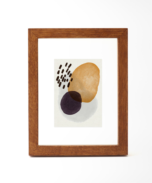 journal standard Furniture （ジャーナルスタンダードファニチャー）の「RONDA Frame L 4th　ロンダフレーム ※ ガラス フォトフレーム 額縁（フォトフレーム・レディース・ベージュ/ブラウン・FREE）」の3枚目の写真