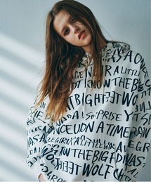 RNA | M2158 ワード総柄BIGフーディー(パーカー)