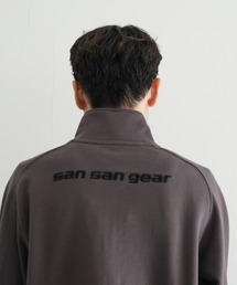 スウェット・トレーナー SAN SAN GEAR HALF ZIP-UP FLEECE SA388 SAN SAN GEAR HALF ZIP-UP FLEECE SA388 スウェット・トレーナー