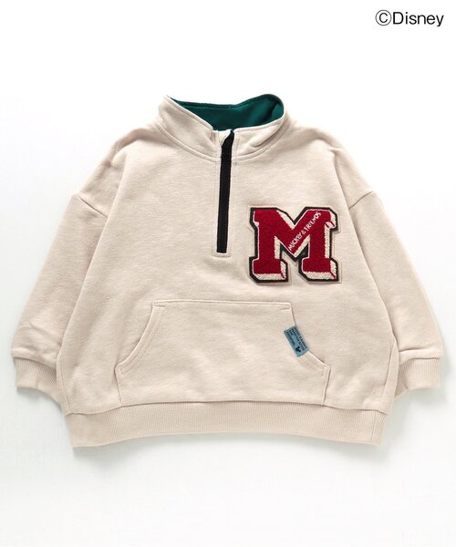Disney（ディズニー）の「ディズニーキャラクター ワッペントレーナー（スウェット・キッズ・ネイビー/アイボリー・80/130/120/100/90/110）」の15枚目の写真
