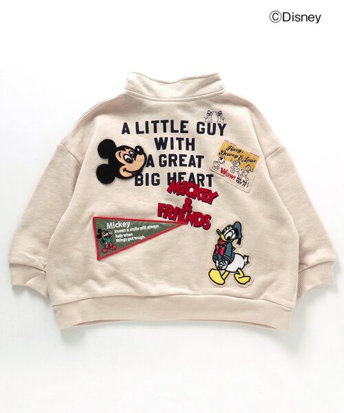 Disney（ディズニー）の「ディズニーキャラクター ワッペントレーナー（スウェット・キッズ・ネイビー/アイボリー・80/130/120/100/90/110）」の16枚目の写真