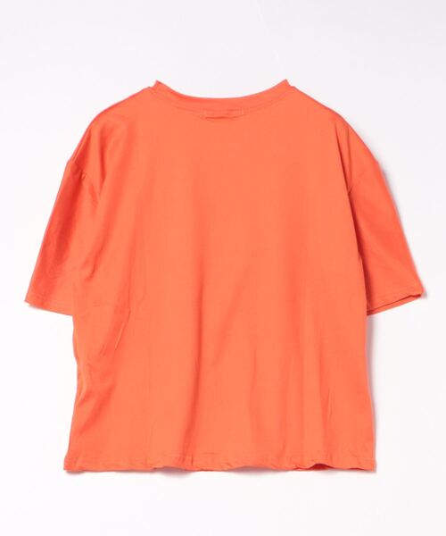 NO WAY（ノーウェイ）の「【Bz】 [IZU] シンプルメッセージTシャツ（Tシャツ/カットソー・レディース・オレンジ/ホワイト/ブラック・FREE）」の6枚目の写真