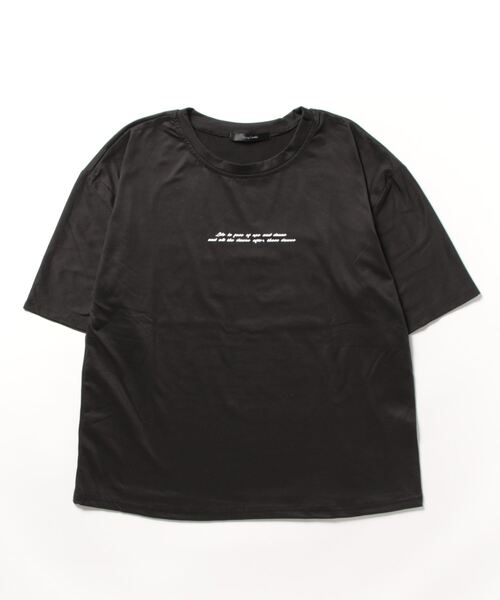 NO WAY（ノーウェイ）の「【Bz】 [IZU] シンプルメッセージTシャツ（Tシャツ/カットソー・レディース・オレンジ/ホワイト/ブラック・FREE）」の5枚目の写真
