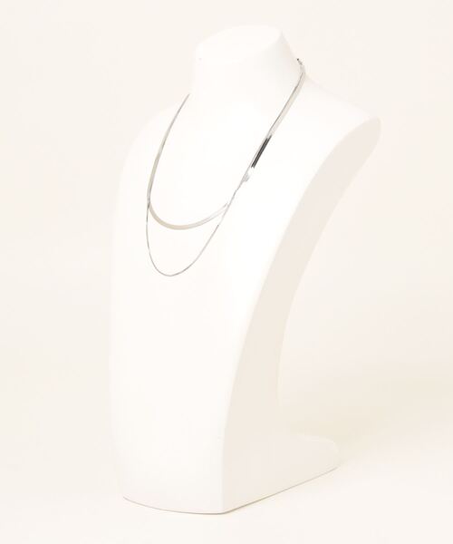 Dita Muaj.（ディータムアージュ）の「ダブルチェーンネックレス（ネックレス・レディース・ゴールド/シルバー・FREE）」の4枚目の写真