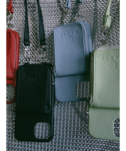 MARTE（マルテ）の「Shoulder strap iPhone case/iPhone13、iPhone14/ショルダーストラップiPhoneケース（スマホケース/カバー・レディース・ベージュ/レッド/ライトグリーン/ブラック/ライトブルー・iPhone 14/iPhone 13）」の15枚目の写真