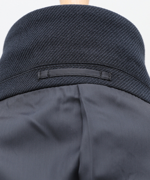 417 EDIFICE(フォーワンセブンエディフィス)の「【ジャケット1点+パンツ1点の2点セット】TMGカルゼ セットアップ(セットアップ・メンズ・ブラック/ネイビー/グレー/カーキ・SMALL/MEDIUM/LARGE/X-LARGE)」の18枚目の写真
