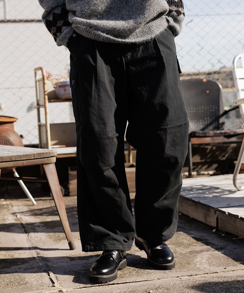 niko and（ニコアンド）の「起毛ツイルカーゴパンツ（カーゴパンツ