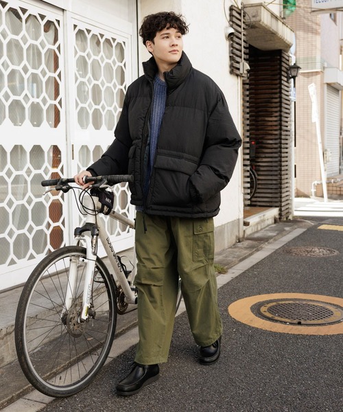 niko and（ニコアンド）の「起毛ツイルカーゴパンツ（カーゴパンツ