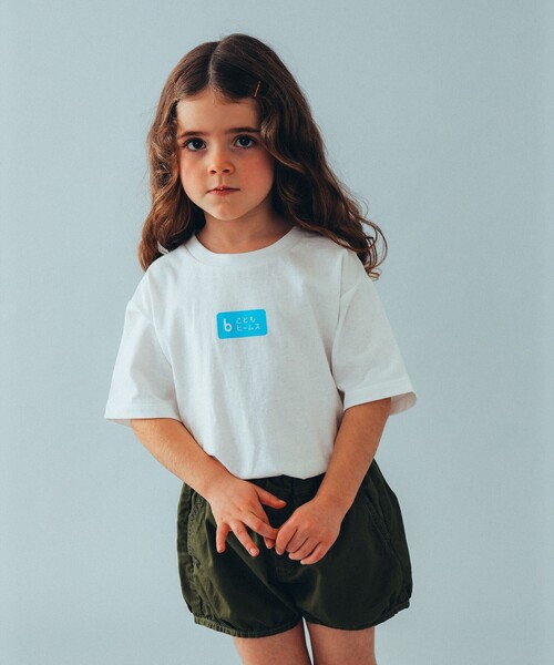 こども ビームス（コドモビームス）の「こども ビームス / kodomo ロゴ Tシャツ 24（100～140cm）（Tシャツ/カットソー・キッズ・ホワイト/ダークグリーン・130/120/110/140/100）」の4枚目の写真