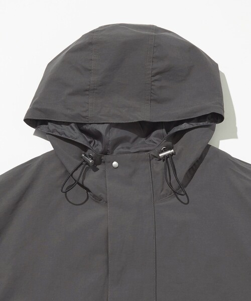 green label relaxing（グリーンレーベルリラクシング）の「【WEB限定】＜GLR or＞コットン ナイロン フーディ ブルゾン（ブルゾン・メンズ・ブラック/グレー/ナチュラル・S/L/M）」の16枚目の写真