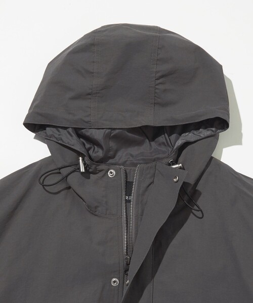 green label relaxing（グリーンレーベルリラクシング）の「【WEB限定】＜GLR or＞コットン ナイロン フーディ ブルゾン（ブルゾン・メンズ・ブラック/グレー/ナチュラル・S/L/M）」の17枚目の写真