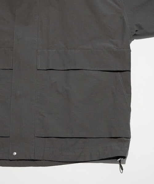 green label relaxing（グリーンレーベルリラクシング）の「【WEB限定】＜GLR or＞コットン ナイロン フーディ ブルゾン（ブルゾン・メンズ・ブラック/グレー/ナチュラル・S/L/M）」の20枚目の写真