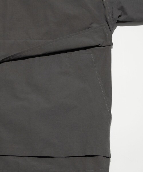 green label relaxing（グリーンレーベルリラクシング）の「【WEB限定】＜GLR or＞コットン ナイロン フーディ ブルゾン（ブルゾン・メンズ・ブラック/グレー/ナチュラル・S/L/M）」の21枚目の写真