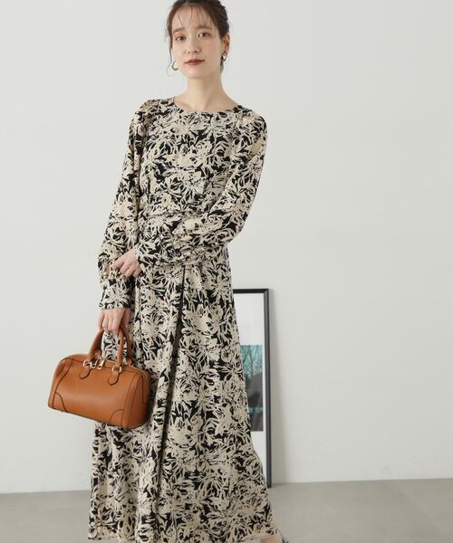 N.（N. Natural Beauty Basic）（エヌエヌナチュラルビューティーベーシック）の「【S Size Line】◆ウエストマークギャザーワンピース（ワンピース・レディース・ベージュ/グレー/ブルー・MEDIUM/SMALL）」の12枚目の写真