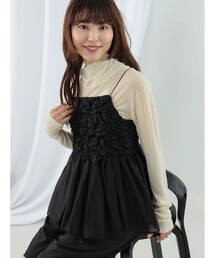 Ray BEAMS | Ray BEAMS / シャーリング キャミソール(キャミソール)