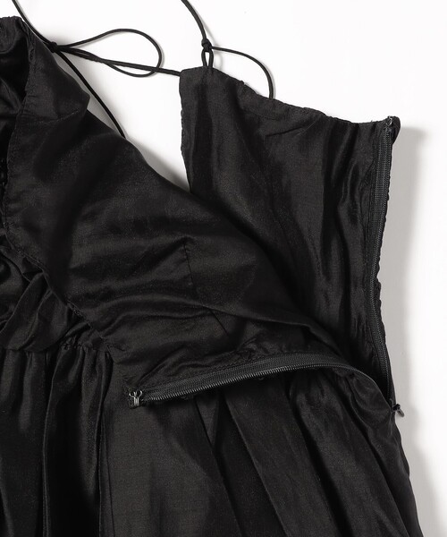 Ray BEAMS（レイビームス）の「Ray BEAMS / シャーリング キャミソール（キャミソール・レディース・ベージュ/ブラック・0/1）」の11枚目の写真