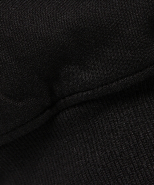 HYSTERIC GLAMOUR（ヒステリックグラマー）の「ハイゲージ裏毛 MA-1 JK（ミリタリージャケット・レディース・カーキ/ブラック・FREE）」の10枚目の写真