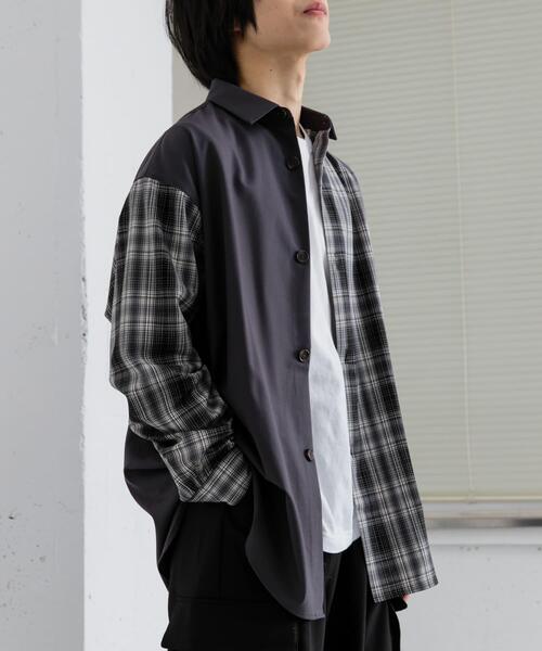 SENSE OF PLACE by URBAN RESEARCH(センスオブプレイスバイアーバンリサーチ)の「『イージーケア』カラールーズブロックドシャツ(シャツ/ブラウス・メンズ・その他1/その他2/その他3・MEDIUM/LARGE)」の13枚目の写真
