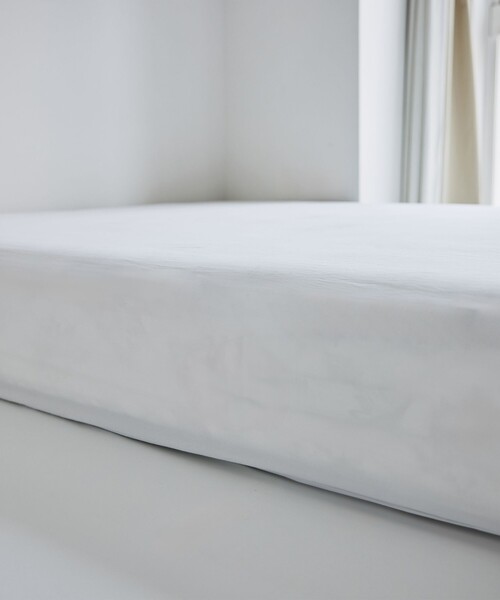 セール】プレーンコットン ボックスシーツ（ダブル）（寝具