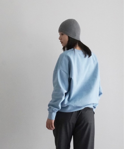 GANNI(ガニー)の「GANNI Isoli Oversized Sweatshirt(スウェット・レディース・ブルー系その他・SMALL)」の8枚目の写真