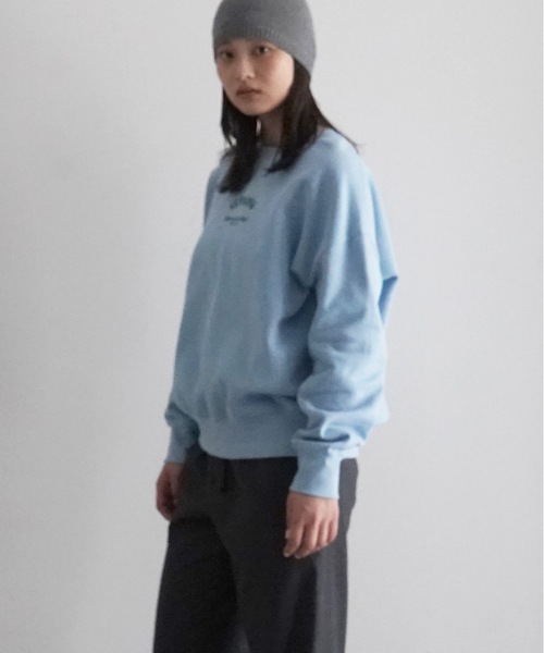 GANNI(ガニー)の「GANNI Isoli Oversized Sweatshirt(スウェット・レディース・ブルー系その他・SMALL)」の7枚目の写真