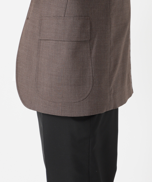 417 EDIFICE(フォーワンセブンエディフィス)の「【MOONLIGHT CLOTHING】HOUNDSTOOTH JACKET(テーラードジャケット・メンズ・ブラウン・36/38/40/42)」の11枚目の写真