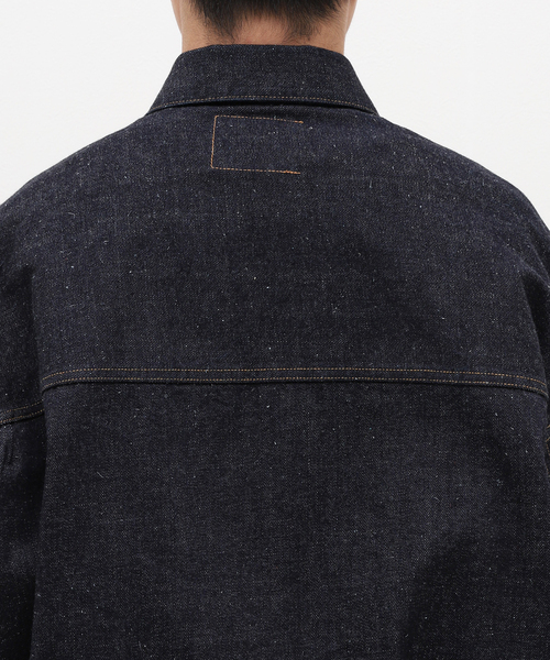 EDIFICE(エディフィス)の「【MARKAWARE / マーカウェア】MIINER JACKET(デニムジャケット・メンズ・ネイビー・2/3)」の8枚目の写真