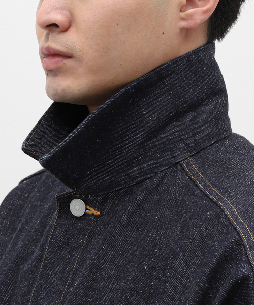 EDIFICE(エディフィス)の「【MARKAWARE / マーカウェア】MIINER JACKET(デニムジャケット・メンズ・ネイビー・2/3)」の13枚目の写真