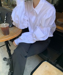 HALEY PESCA | HALEY PESCA/ボリュームスリーブデザインシャツ(シャツ/ブラウス)