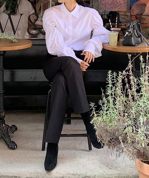 HALEY PESCA(ヘーリーペスカ)の「HALEY PESCA/ボリュームスリーブデザインシャツ(シャツ/ブラウス・レディース・ホワイト・SMALL/MEDIUM/LARGE/X-LARGE)」の11枚目の写真