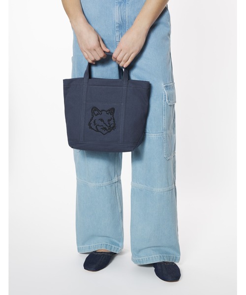 Maison Kitsune（メゾンキツネ）の「FOX HEAD SMALL TOTE