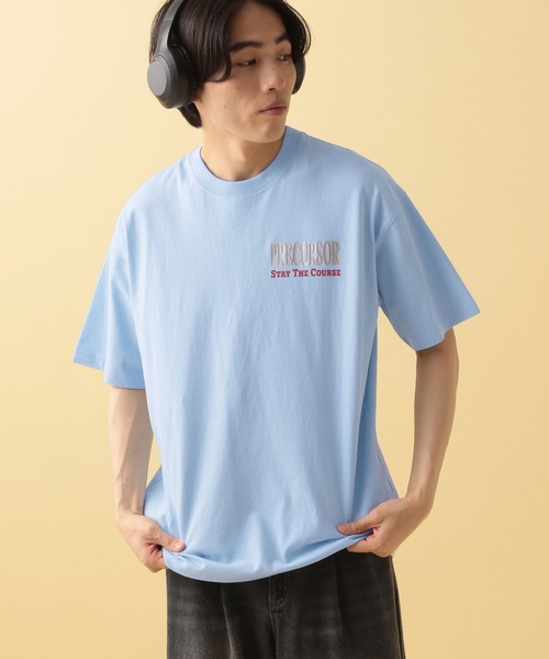 PBLIM（ページボーイリム）の「PBLIM/ポスターグラフィックT（Tシャツ/カットソー・レディース・オフホワイト/ブルー/ブラック・MEDIUM/LARGE）」の20枚目の写真