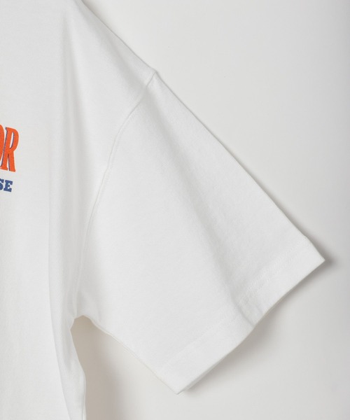 PBLIM（ページボーイリム）の「PBLIM/ポスターグラフィックT（Tシャツ/カットソー・レディース・オフホワイト/ブルー/ブラック・MEDIUM/LARGE）」の14枚目の写真