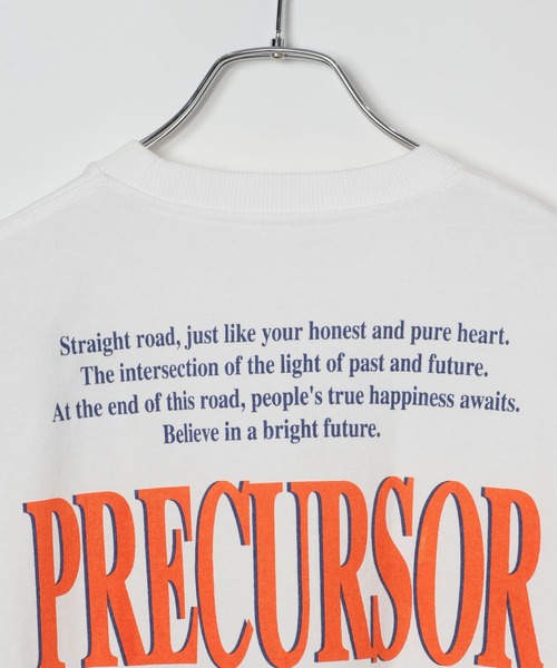 PBLIM（ページボーイリム）の「PBLIM/ポスターグラフィックT（Tシャツ/カットソー・レディース・オフホワイト/ブルー/ブラック・MEDIUM/LARGE）」の16枚目の写真