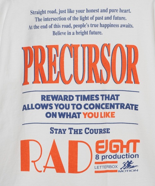 PBLIM（ページボーイリム）の「PBLIM/ポスターグラフィックT（Tシャツ/カットソー・レディース・オフホワイト/ブルー/ブラック・MEDIUM/LARGE）」の18枚目の写真