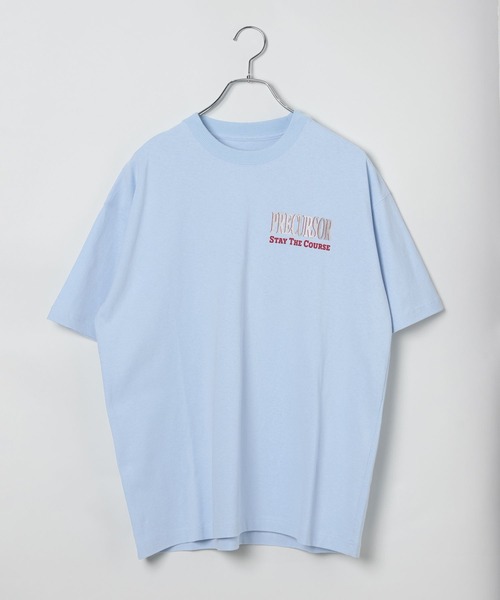 PBLIM（ページボーイリム）の「PBLIM/ポスターグラフィックT（Tシャツ/カットソー・レディース・オフホワイト/ブルー/ブラック・MEDIUM/LARGE）」の8枚目の写真