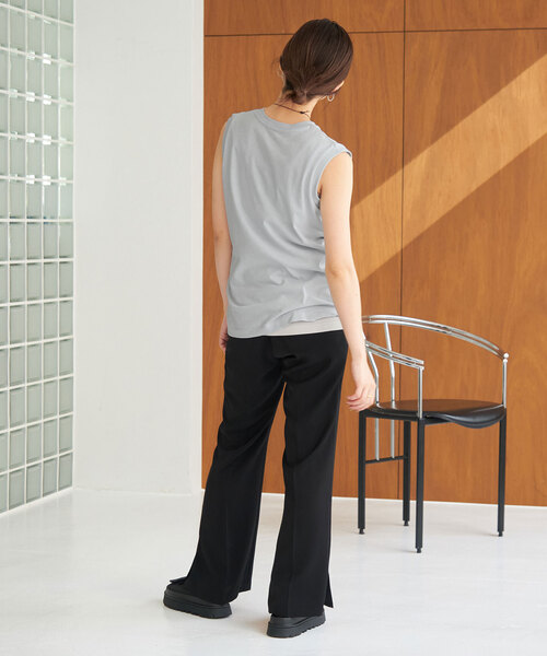 SLOBE IENA（スローブイエナ）の「【Hanes / ヘインズ】SLOBE別注 NEW 3PACK Tシャツ（Tシャツ/カットソー・レディース・スカイブルー/ピンク・FREE）」の5枚目の写真