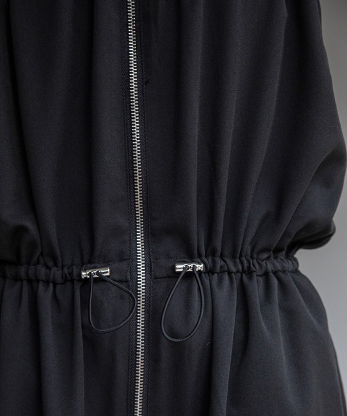 VACANCY(ヴァカンシー)の「フロントZIPベアオールインワン(サロペット/オーバーオール・レディース・ブラック/グレー・MEDIUM/LARGE)」の16枚目の写真