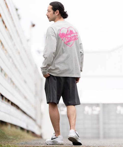 mlt4638- プリントロンT（NEONハート）（Tシャツ/カットソー）｜CAMBIO（カンビオ）