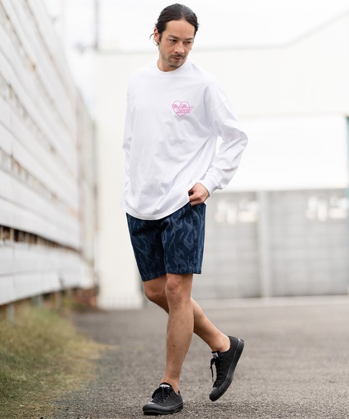 mlt4638- プリントロンT（NEONハート）（Tシャツ/カットソー）｜CAMBIO（カンビオ）