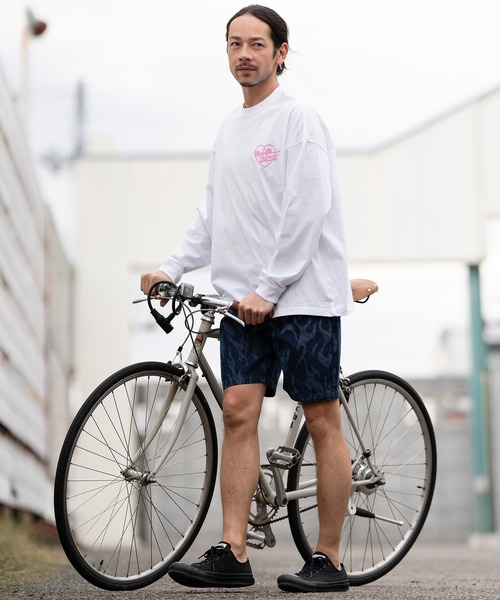 mlt4638- プリントロンT（NEONハート）（Tシャツ/カットソー）｜CAMBIO（カンビオ）